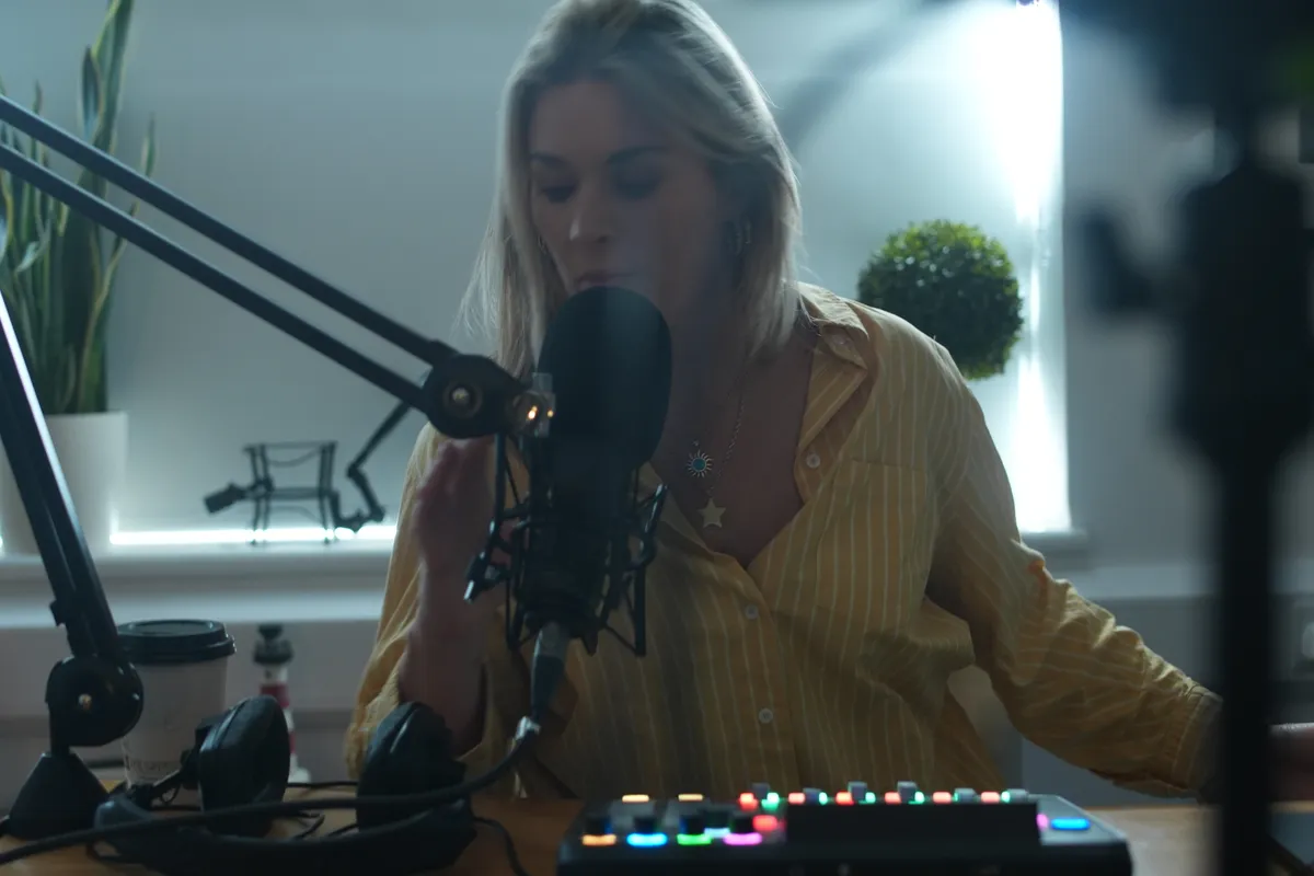 Producer at work