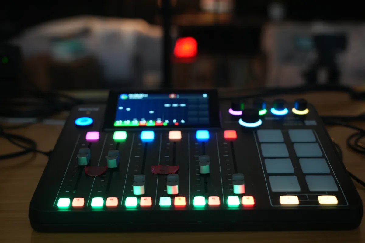Rodecaster Pro II audio equipment